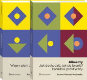 Alimenty - Poradnik i wzory pism z komentarzem - Pakiet Alimenty - Poradnik i wzory pism z komentarzem - Pakiet